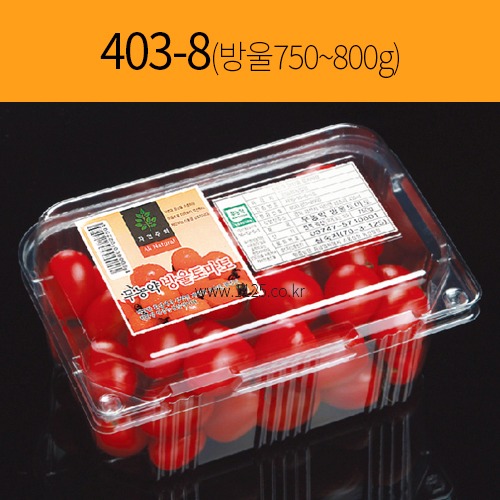 과일용기 403-8 방울750g/800g(500개)