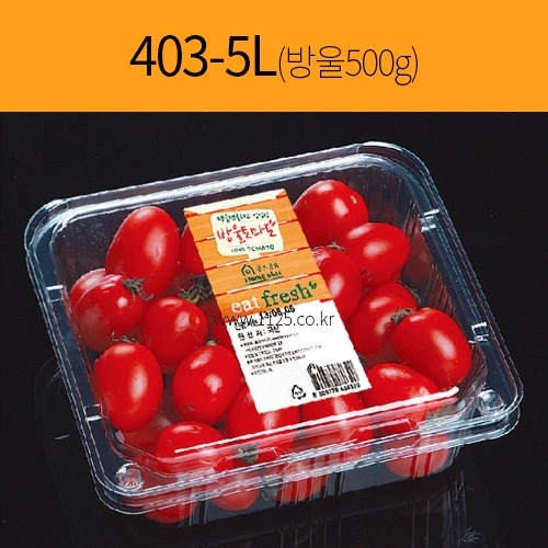 과일용기 403-5L 방울500g(450개)